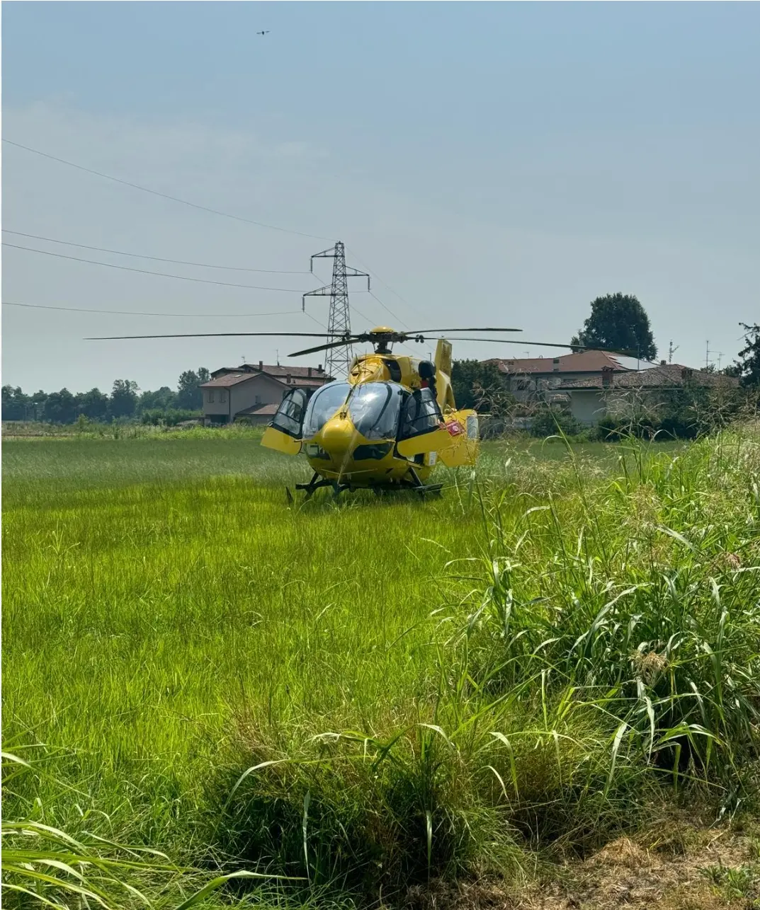 Mulazzano, incidente tra un’auto e una bici: grave ciclista 27enne