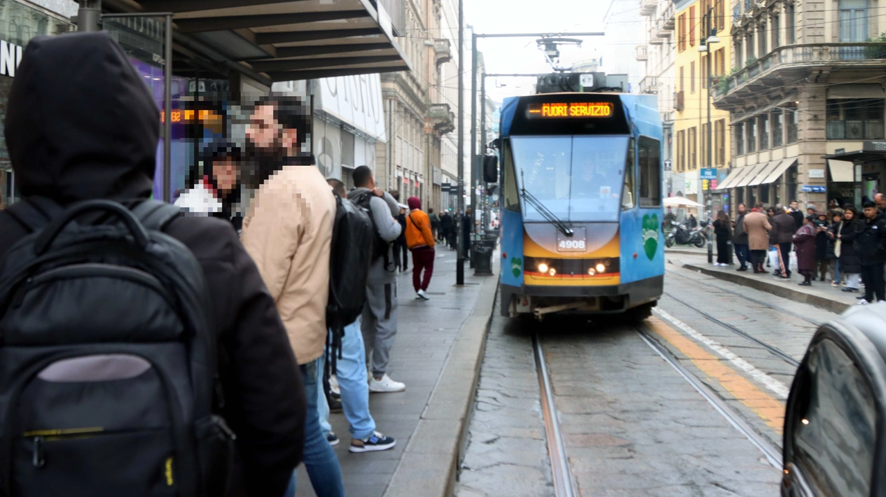 Un tram a Milano Un tram a Milano