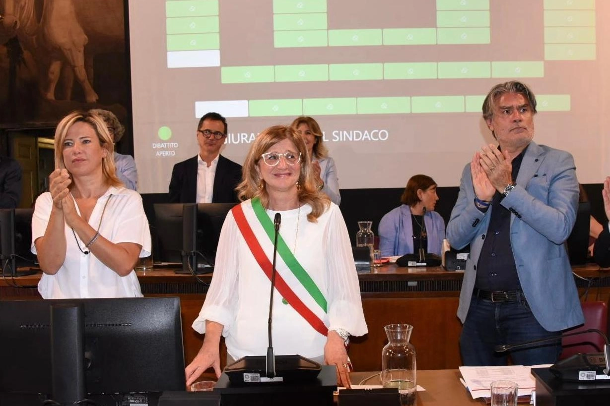Il sindaco di Bergamo Elena Carnevali