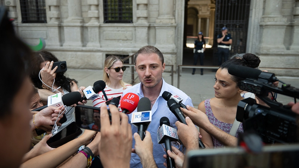 Filippo Maria Borsellino, portavoce e capofila del comitato "Famiglie sospese" Filippo Maria Borsellino, portavoce e capofila del comitato "Famiglie sospese"