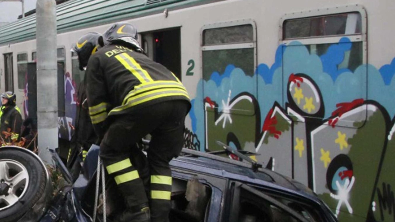 Uno dei tanti incidenti sulla linea Uno dei tanti incidenti sulla linea
