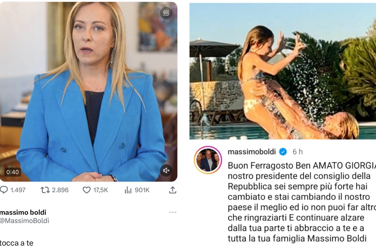 Boldi e le gaffe sui social con Meloni: dal "E ora tocca a te" sotto al post per la morte di Berlusconi, ai complimenti e gli auguri di Ferragosto alla premier che gli sono costati una raffica di insulti