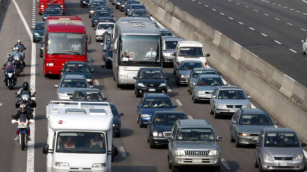 Traffico attorno a Milano