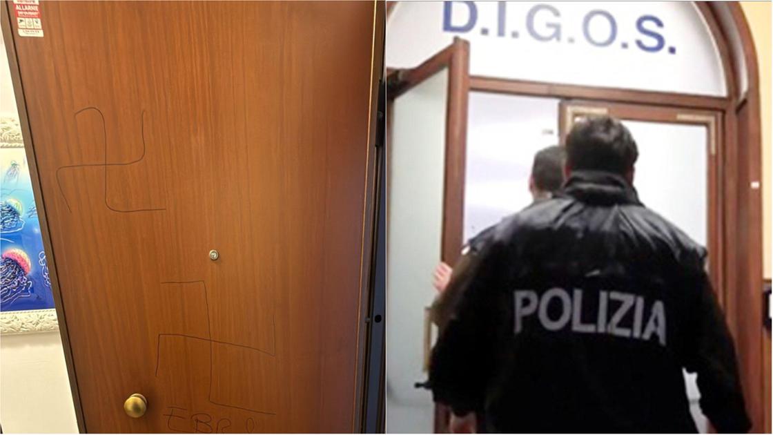 Svastiche e minacce sulla porta di una coppia di ebree: le indagini e il dettaglio che punta ai vicini di casa Svastiche e minacce sulla porta di una coppia di ebree: le indagini e il dettaglio che punta ai vicini di casa