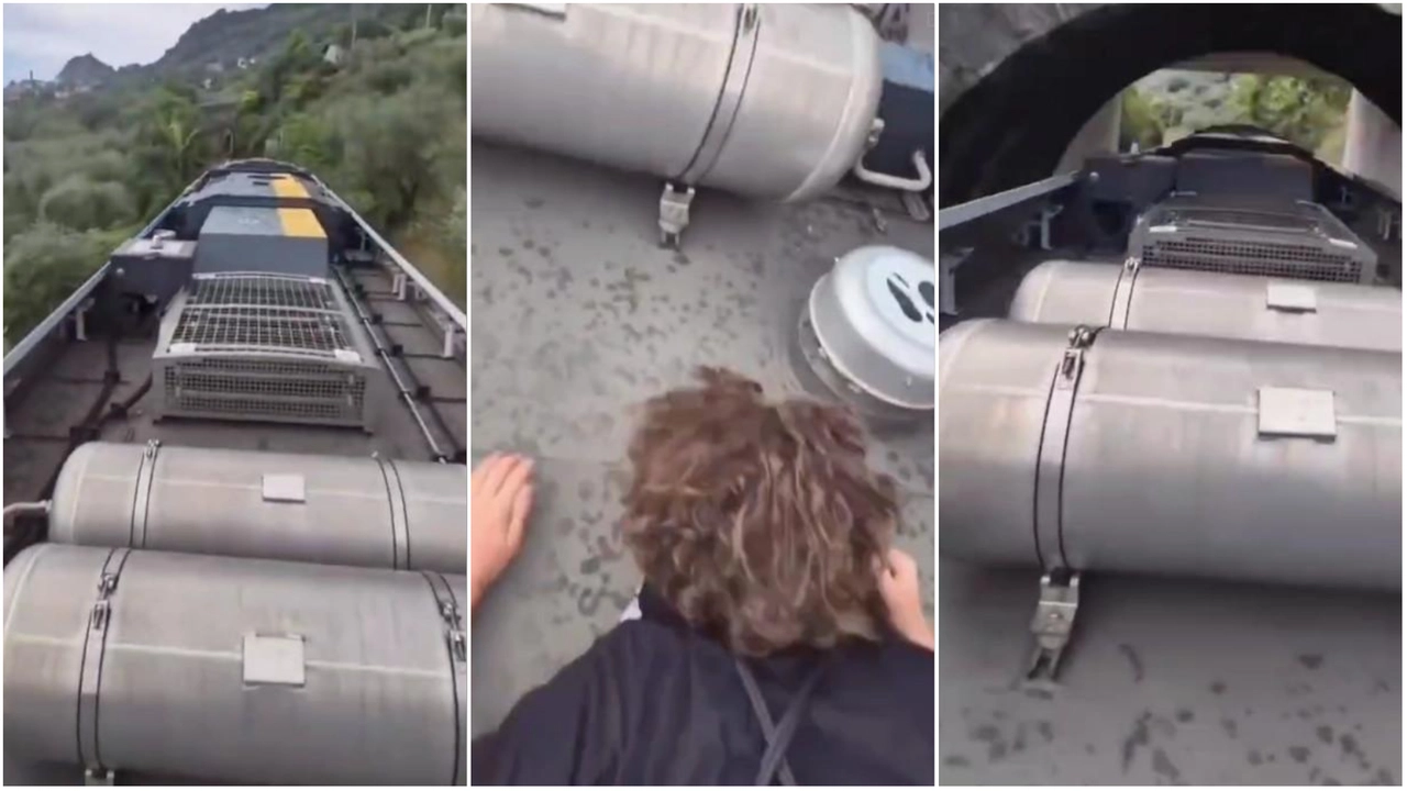 Marone: salgono sul treno in corsa, si filmano e pubblicano le immagini sui social network