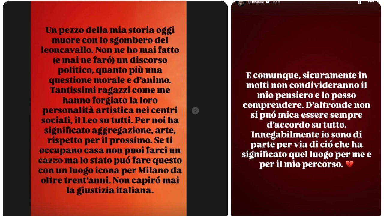 Le storie Instagram di Emis Killa