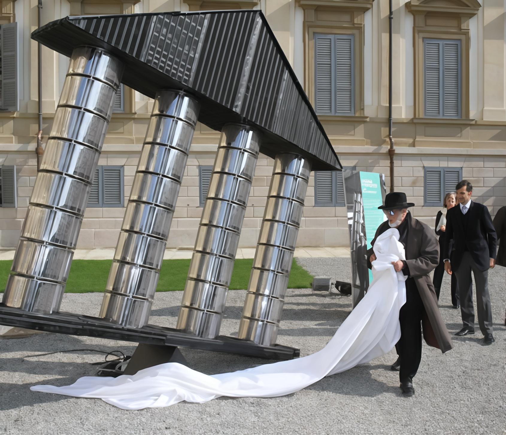Il maestro Pistoletto costruttore di pace con il progetto Urra Il maestro Pistoletto costruttore di pace con il progetto Urra
