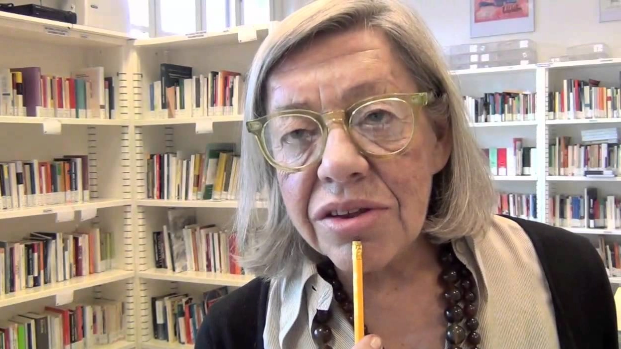 La sociologa Bianca Beccalli La sociologa Bianca Beccalli