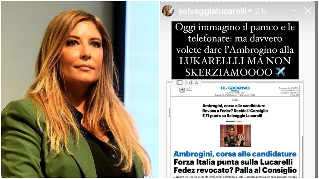 Selvaggia Lucarelli e la story che riporta il nostro articolo