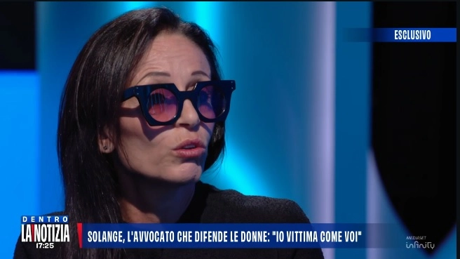 Solange Marchignoli a 'Dentro la notizia'