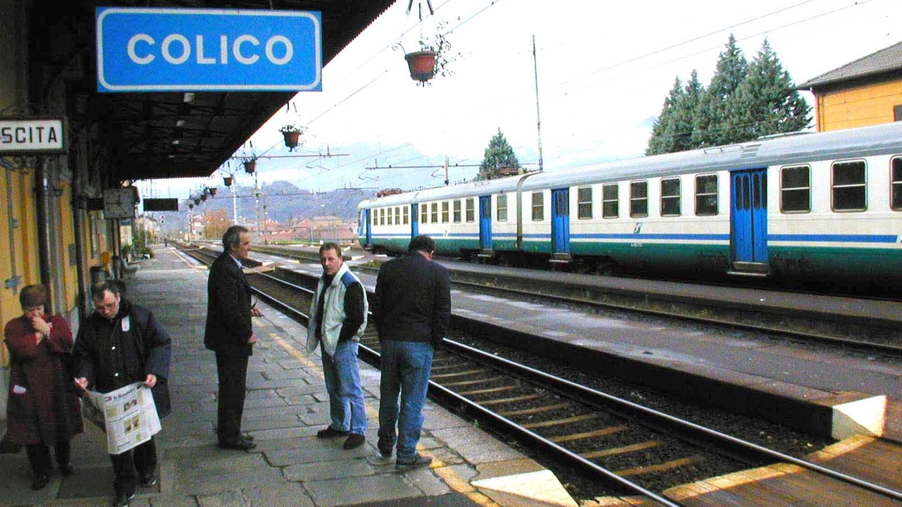 La stazione di Colico (Archivio) La stazione di Colico (Archivio)