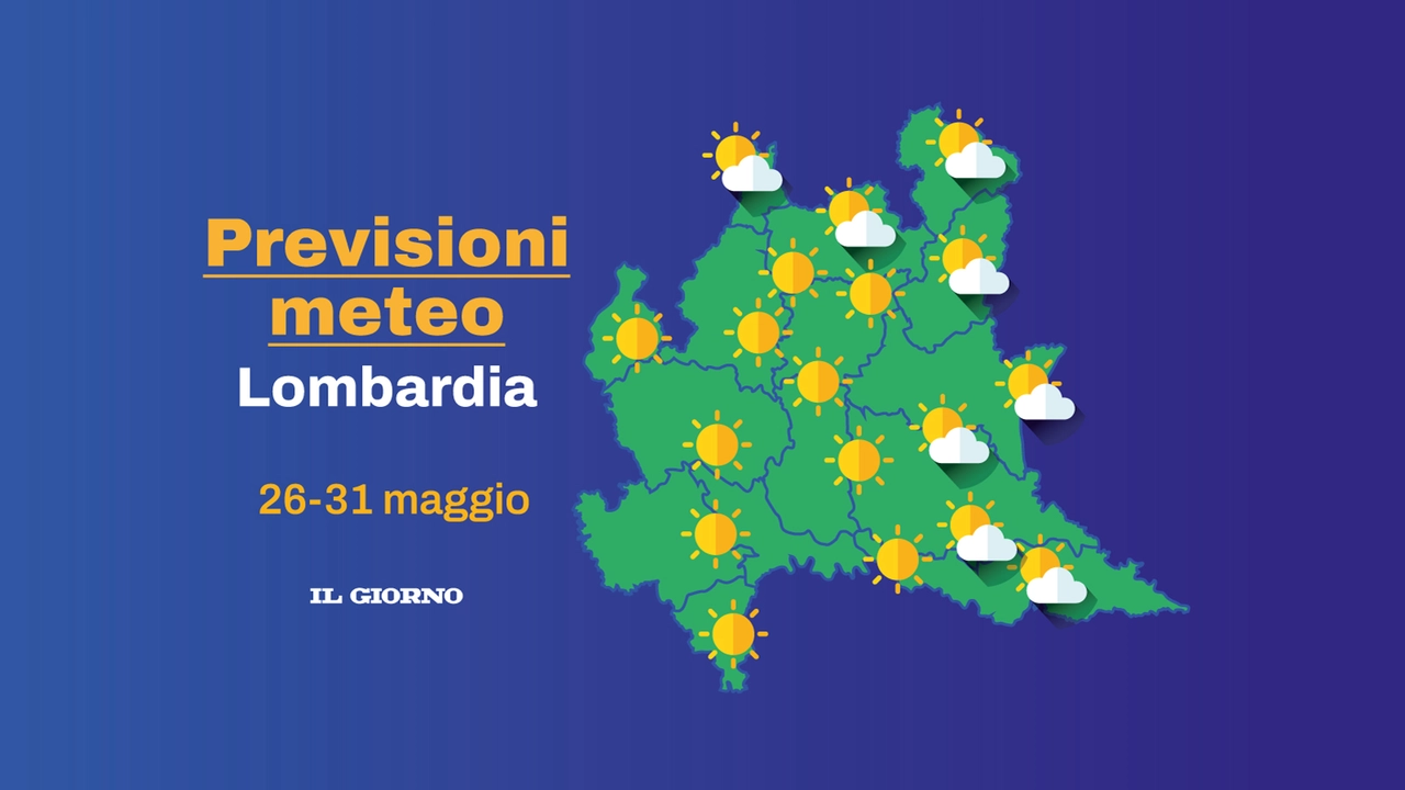 Le previsioni meteo in Lombardia