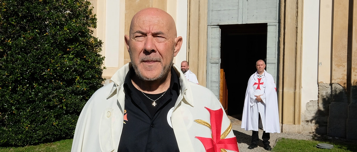 Il grande ritorno dei Templari: ad Arcore saranno i guardiani di Villa Borromeo d’Adda