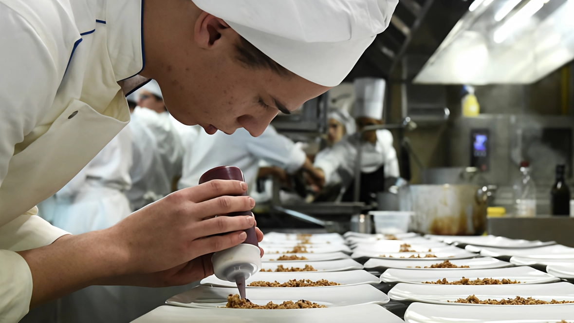 Il ristorante didattico Saporinmente dell'Istituto Don Carlo Gnocchi a Carate Brianza offre esperienze multisensoriali con menu stagionali e cene a tema preparati dagli studenti dell'istituto alberghiero. Un'opportunità unica per gustare piatti raffinati e scoprire nuovi sapori. Il ristorante didattico Saporinmente dell'Istituto Don Carlo Gnocchi a Carate Brianza offre esperienze multisensoriali con menu stagionali e cene a tema preparati dagli studenti dell'istituto alberghiero. Un'opportunità unica per gustare piatti raffinati e scoprire nuovi sapori.