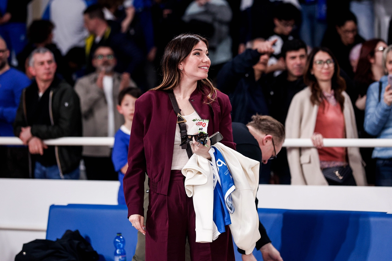 Una recente foto di Federica Masolin, al palazzetto dello sport per Brescia-Venezia di basket