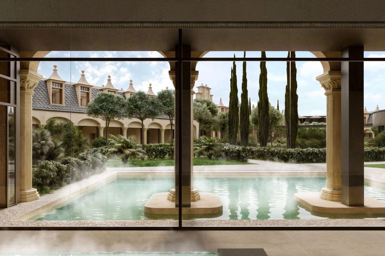 termeIl cuore pulsante di De Montel-Terme Milano è la sua acqua termale naturale, estratta da una falda profonda 396 metri