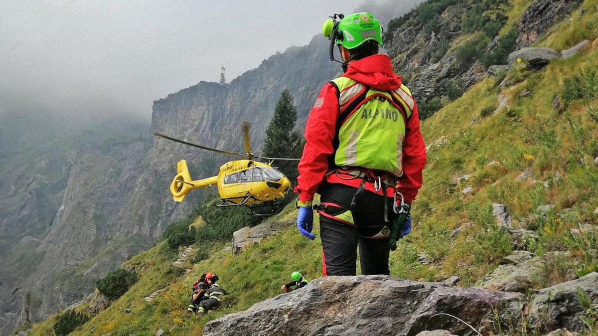 Tragedia in Valmalenco: escursionista di 50 anni muore precipitando da un sentiero