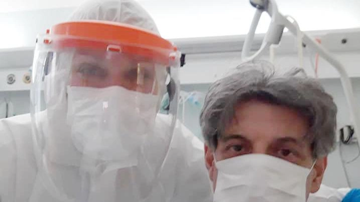 Ferruccio Amonini è un vigile del fuoco volontario in congedo Mattina e sera dedica un pensiero ai tanti che non ce l’hanno fatta