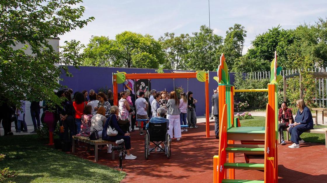 a bollate abbracci in libertà il parco giochi in carcere per incontri tra madri e figli