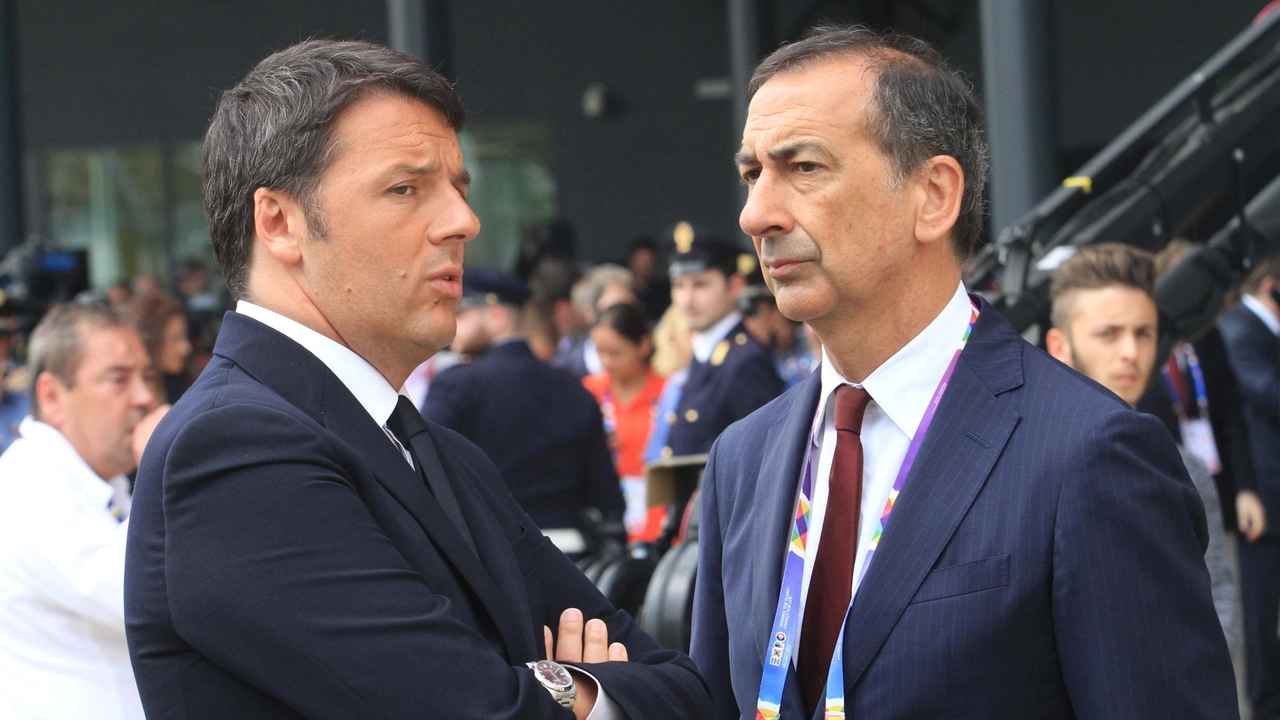Il segretario di Italia Viva Matteo Renzi e il sindaco Giuseppe Sala: tra loro da tempo il rapporto è freddo Il segretario di Italia Viva Matteo Renzi e il sindaco Giuseppe Sala: tra loro da tempo il rapporto è freddo