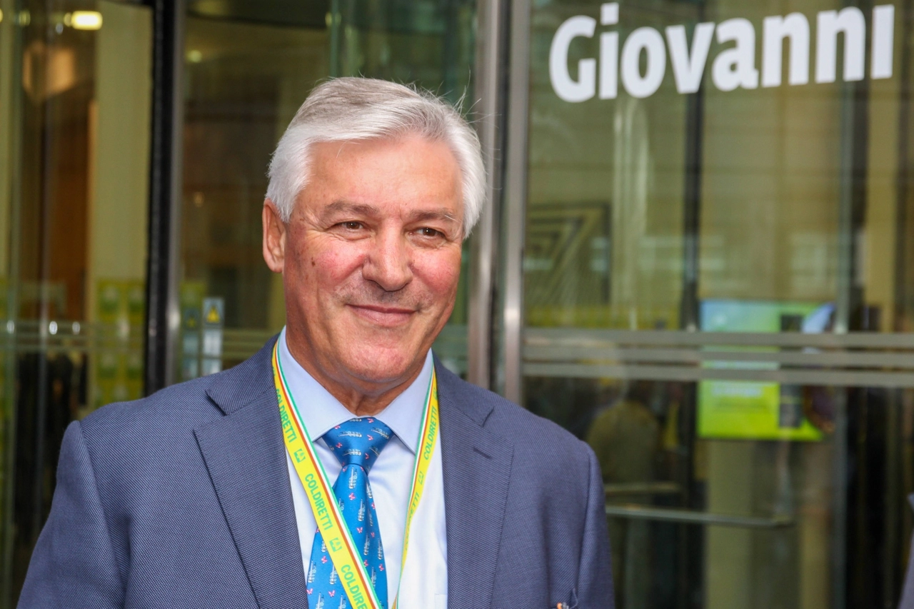 Presidente di Coldiretti Lombardia Gianfranco Comincioli