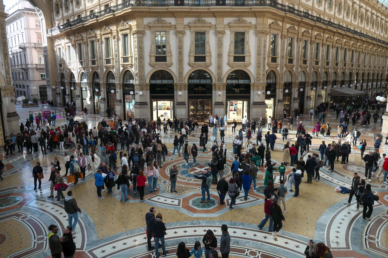 Galleria, 100mila persone al giorno
