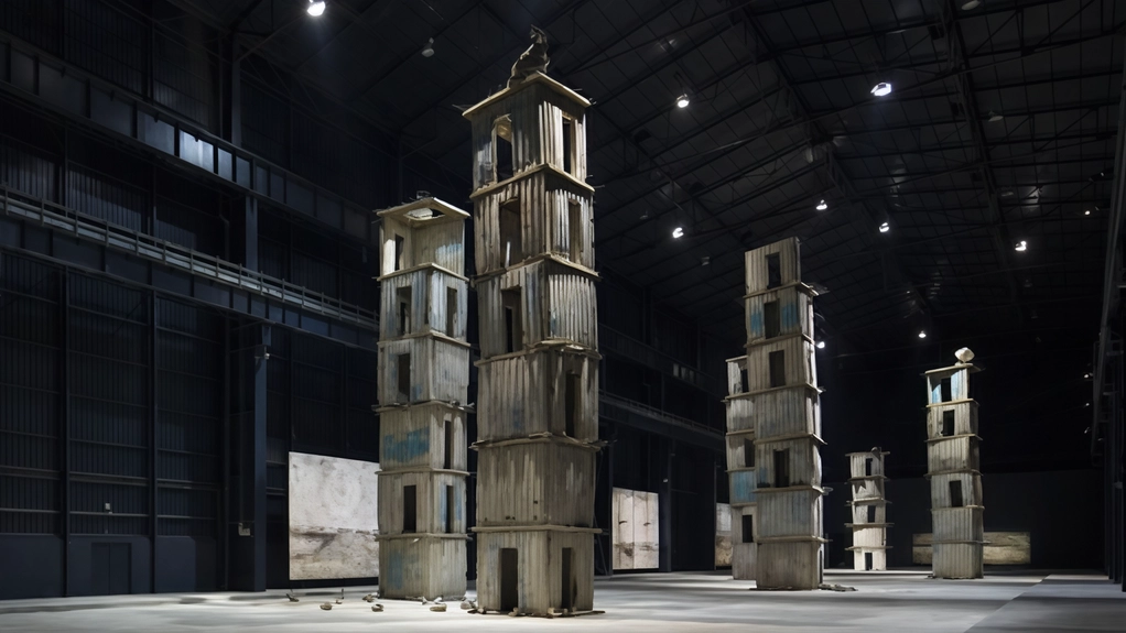 In mostra permanente all’interno dell’hangar la grande opera dell’artista Anselm Kiefer: "Quando sono entrato per la prima volta in questo spazio ho sentito la claustrofobia del lavoro" . In mostra permanente all’interno dell’hangar la grande opera dell’artista Anselm Kiefer: "Quando sono entrato per la prima volta in questo spazio ho sentito la claustrofobia del lavoro" .