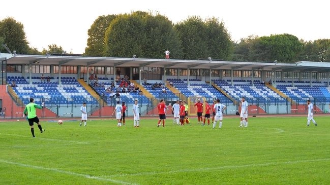 Lo stadio Colombo Gianetti di Saronno sotto esame dall’Inter Lo stadio Colombo Gianetti di Saronno sotto esame dall’Inter
