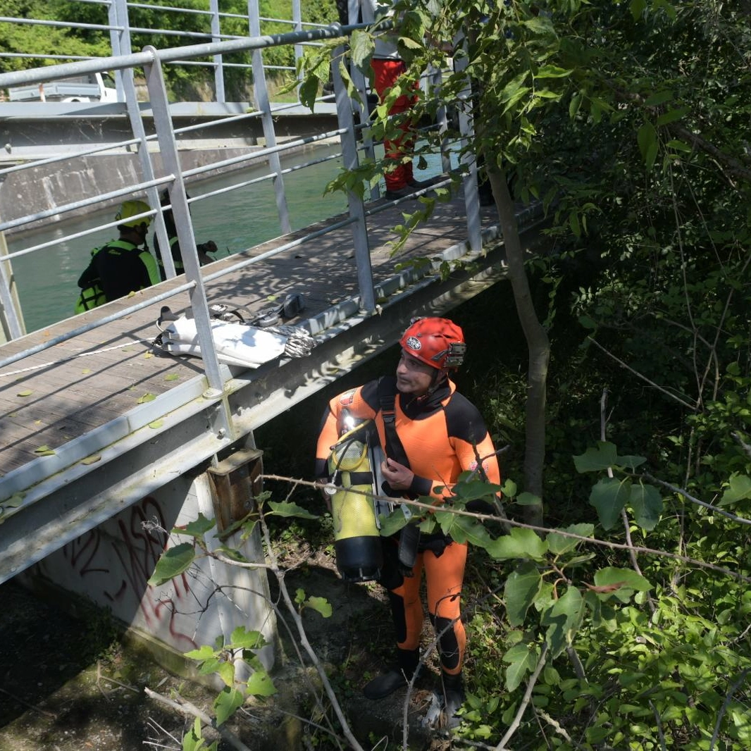 I vigili del fuoco in azione