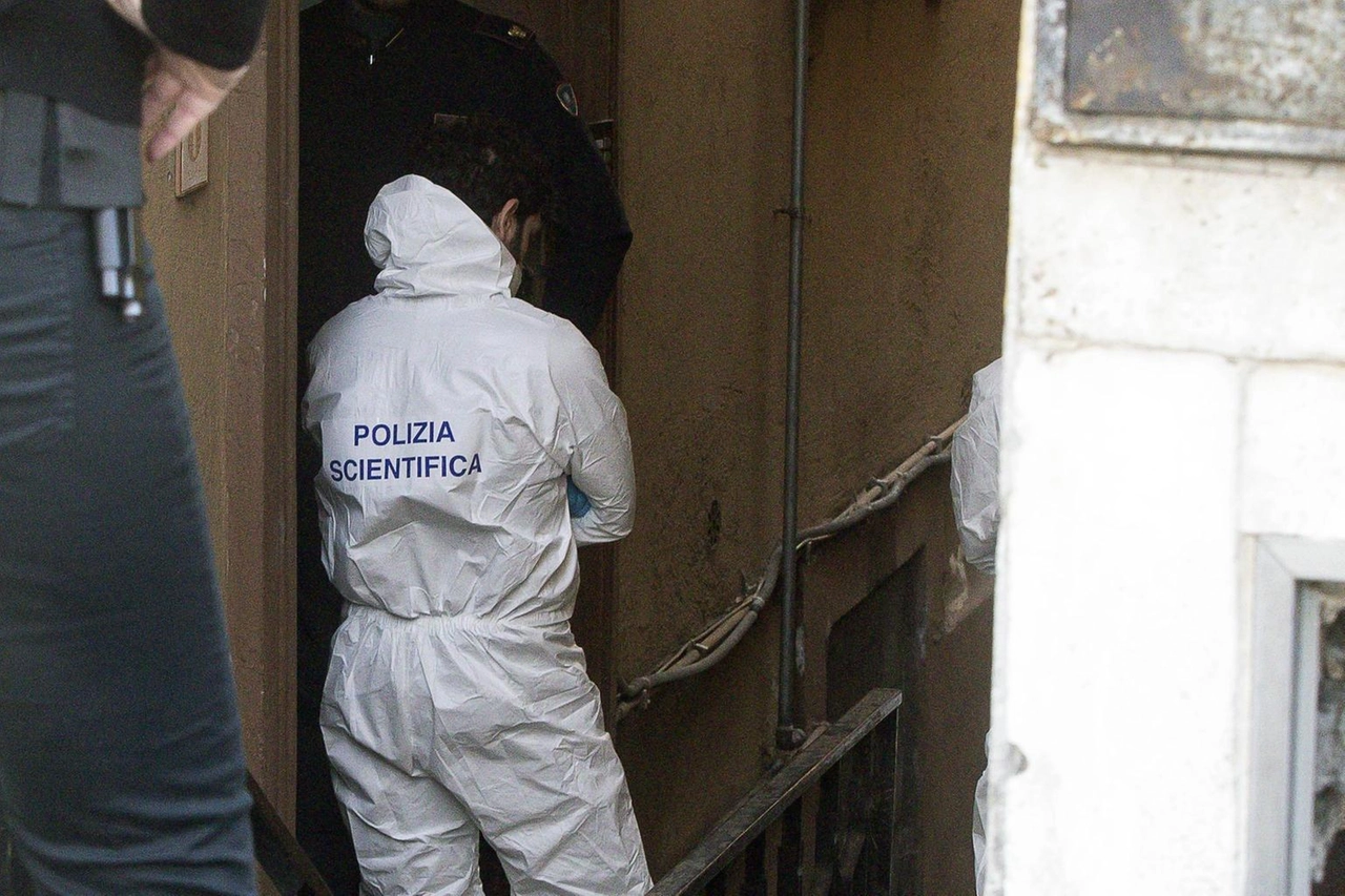 I rilievi della Polizia scientifica