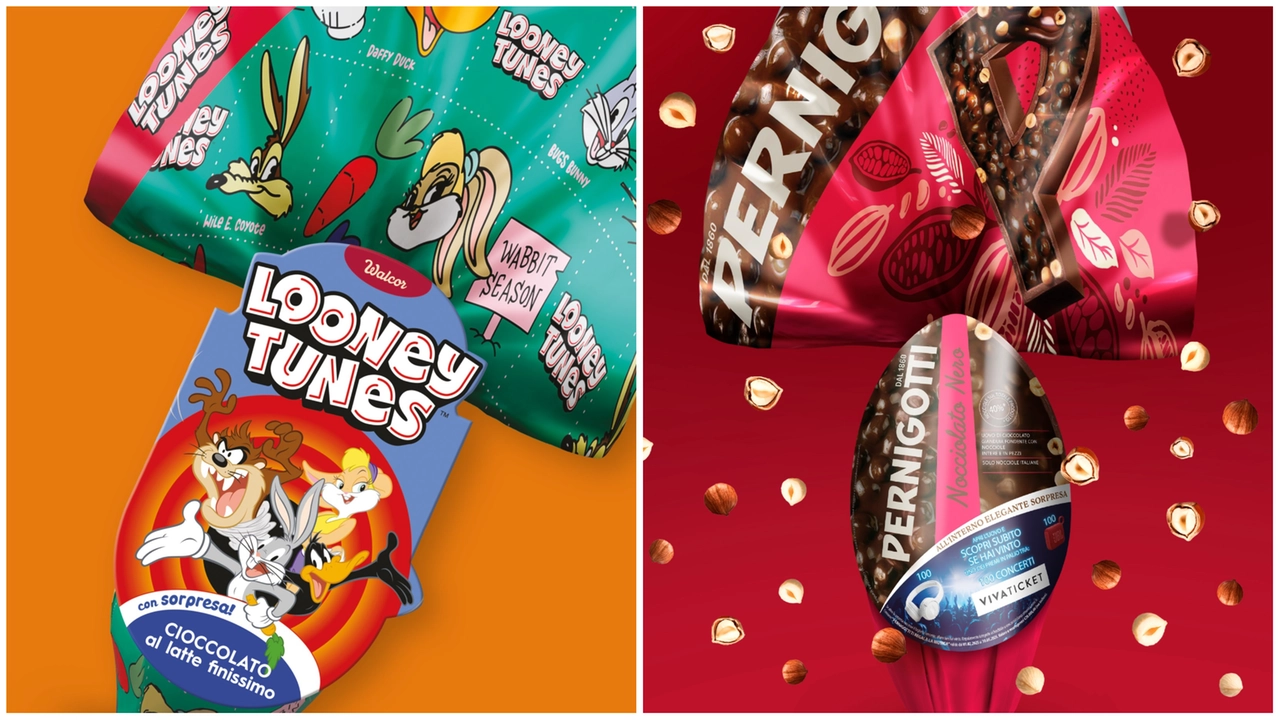 Easter eggs from Walcor, the first to produce eggs with designer brands, and from Pernigotti: now together they present themselves as a single industrial confectionery hub