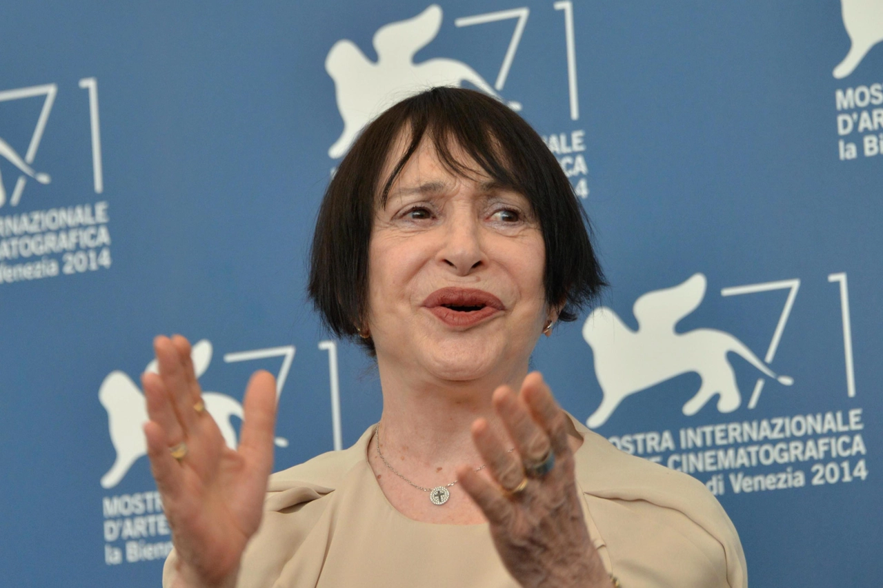 Adriana Asti alla Mostra del Cinema di Venezia nel 2014
