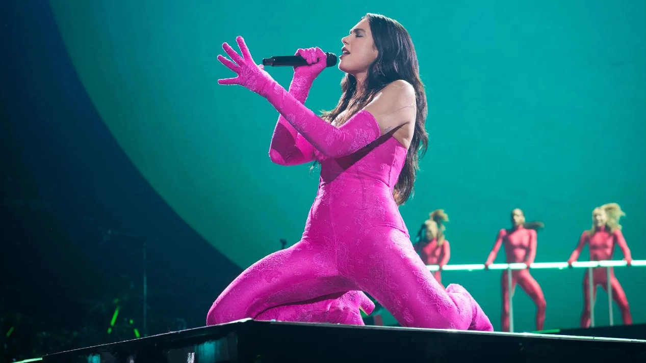 La cantante britannica Dua Lipa headliner degli I-Days 2025 a Milano La cantante britannica Dua Lipa headliner degli I-Days 2025 a Milano