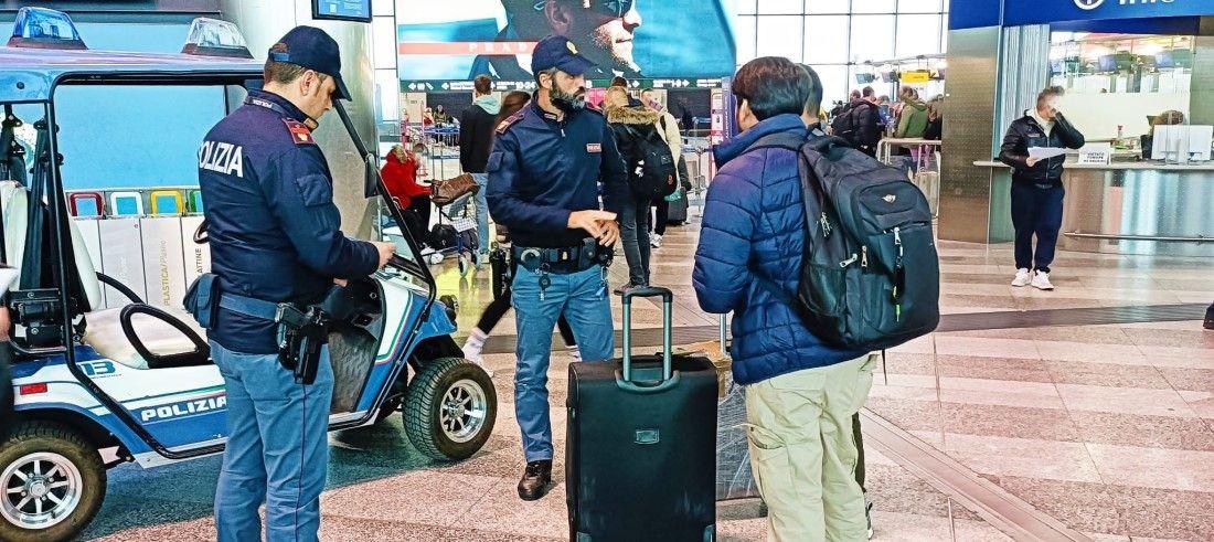 ruba trolley a un passeggero inglese all8217aeroporto di malpensa arrestato 35enne