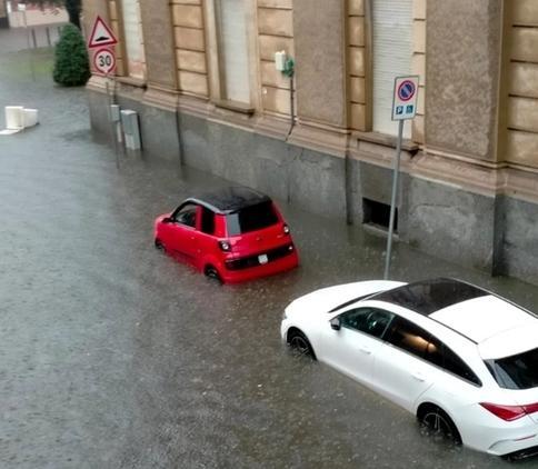 Sistema anti allagamenti in centro. Problema risolto per lo sfioratore Sistema anti allagamenti in centro. Problema risolto per lo sfioratore