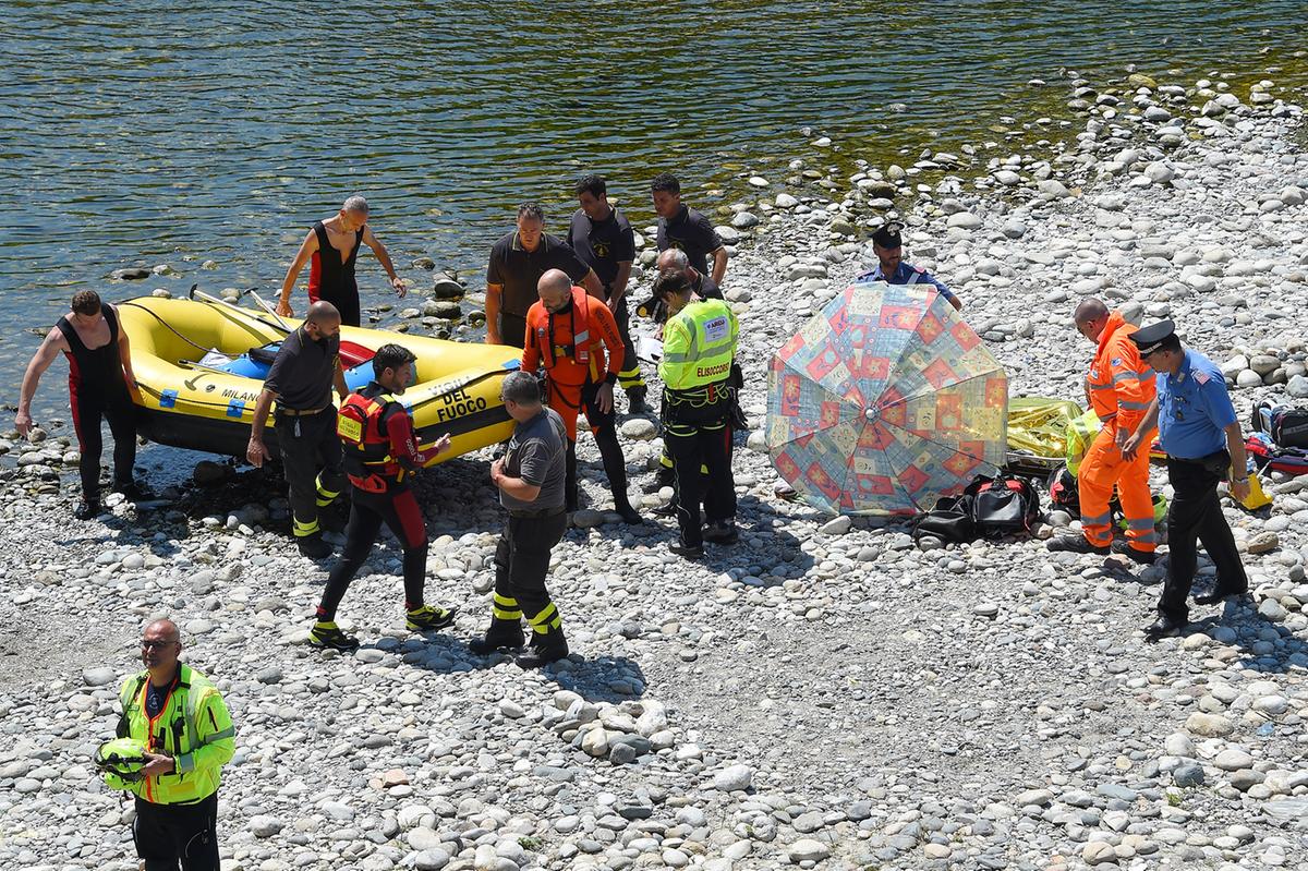 somma lombardo ritrovato il corpo del 24enne annegato nel ticino al panperduto