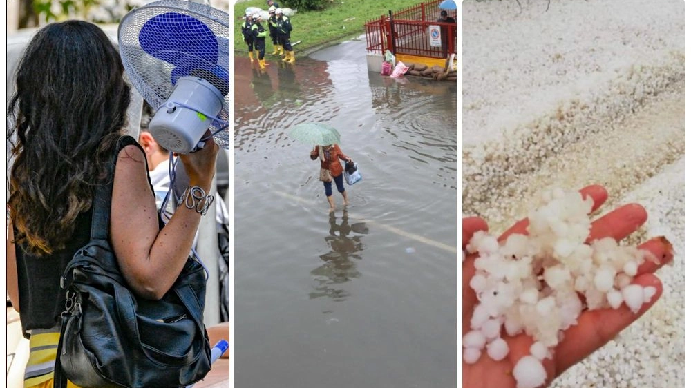 Ondata di caldo in Lombardia, ma sta per tornare il maltempo con forte pioggia e grandine
