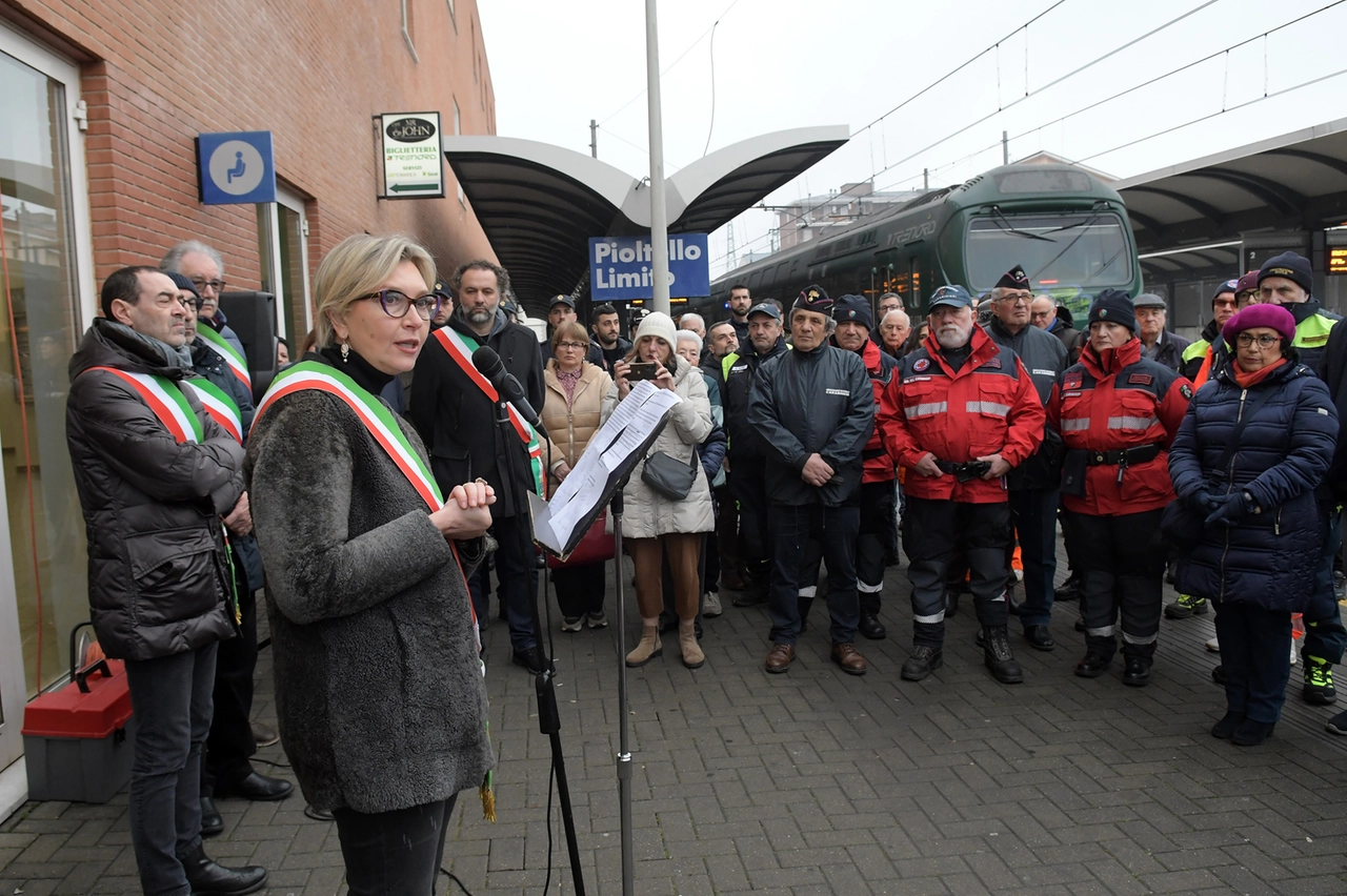 PIOLTELLO - COMMEMORAZIONE DERAGLIAMENTO TRENO