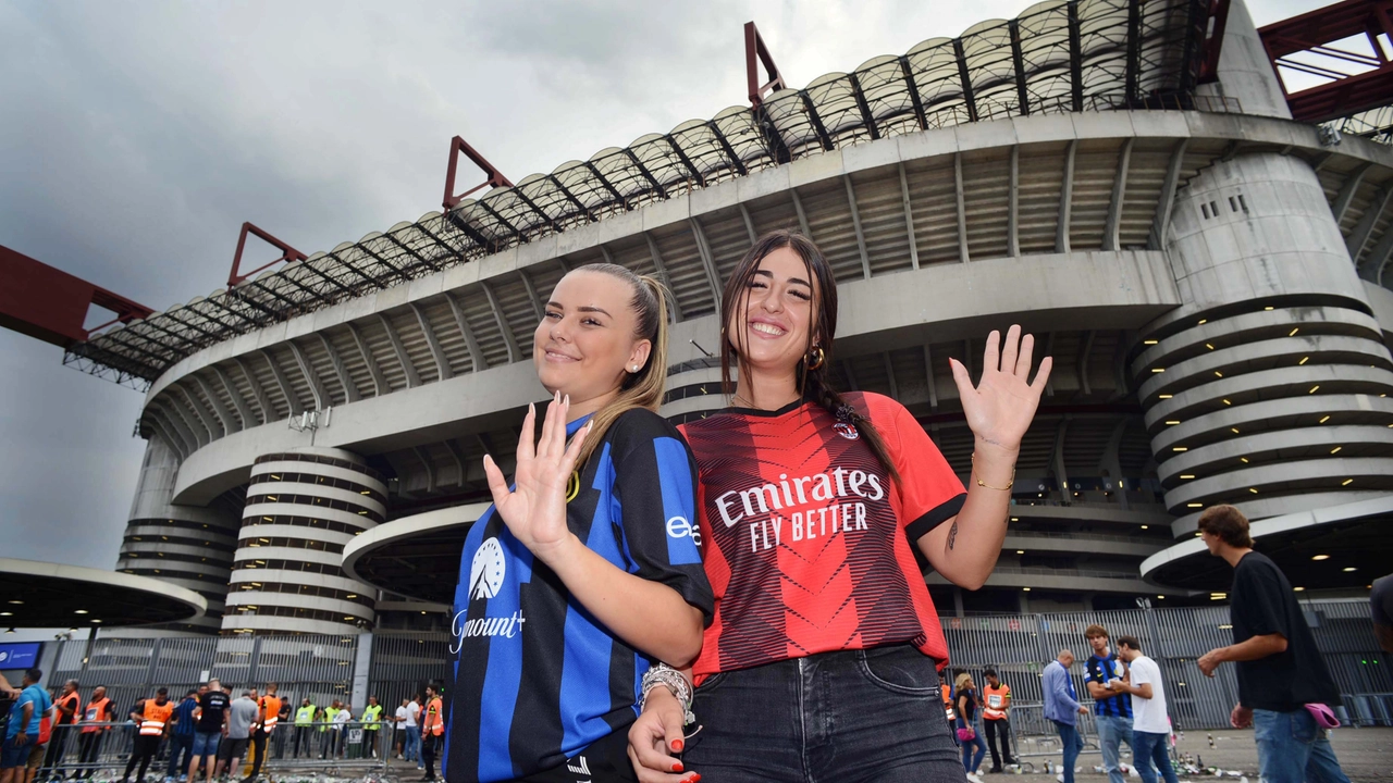 Domenica sera il derby Inter-Milan a San Siro Domenica sera il derby Inter-Milan a San Siro