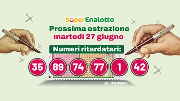 SuperEnalotto, i numeri ritardatari: caccia alla combinazione impossibile e al 18 Superstar
