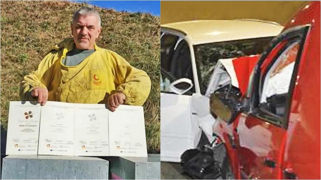 Lino Mostacchetti, il noto apicoltore moero in un incidnete in galleri in Valle Brembana