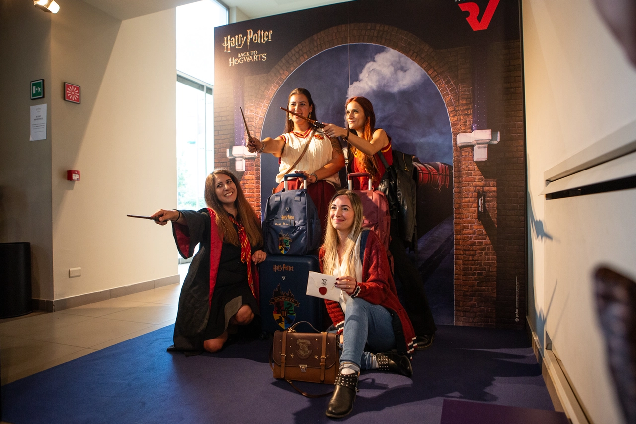 Harry Potter: the Exbhbition al Teatro Nazionale MILANO, 1 SETTEMBRE 2025, ANSA/DAVIDE CANELLA