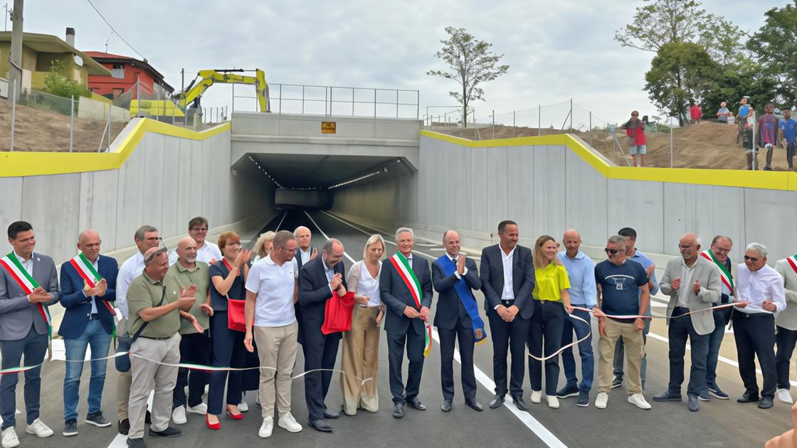 variante sud di calusco d8217adda dopo 30 anni il taglio del nastro