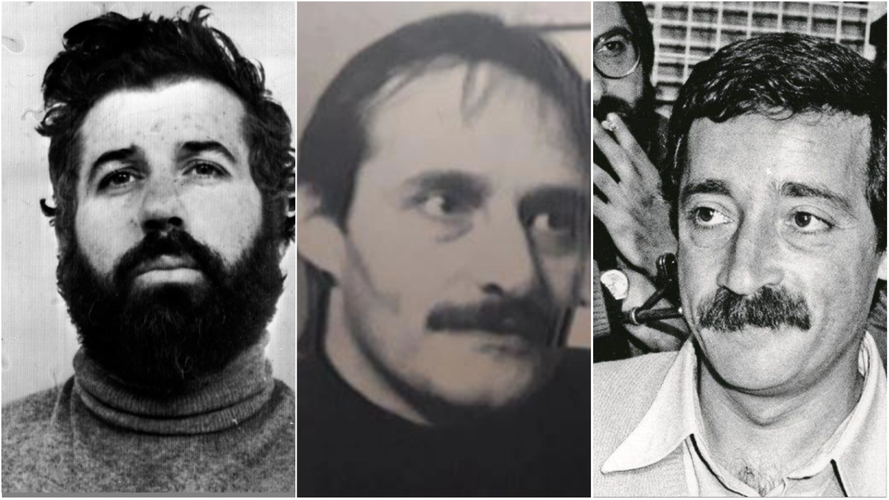 Renato Curcio, Lauro Azzolini e Mario Moretti accusati dell'omicidio del 1975 a Cascina Spiotta Renato Curcio, Lauro Azzolini e Mario Moretti accusati dell'omicidio del 1975 a Cascina Spiotta