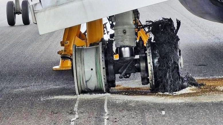 Le ruote esplose hanno rovinato la pista Le ruote esplose hanno rovinato la pista