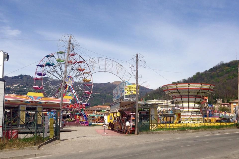 Luna Park area di Muggiò a Como (Foto Facebook Partito Democratico Como)
