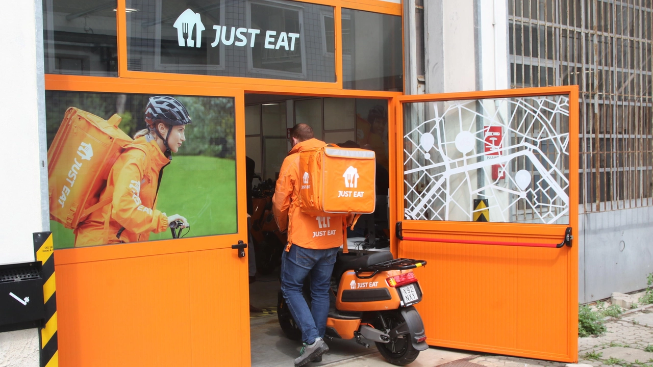 La sede dell'Hub di Just Eat a Milano, in via Passo Pordoi La sede dell'Hub di Just Eat a Milano, in via Passo Pordoi