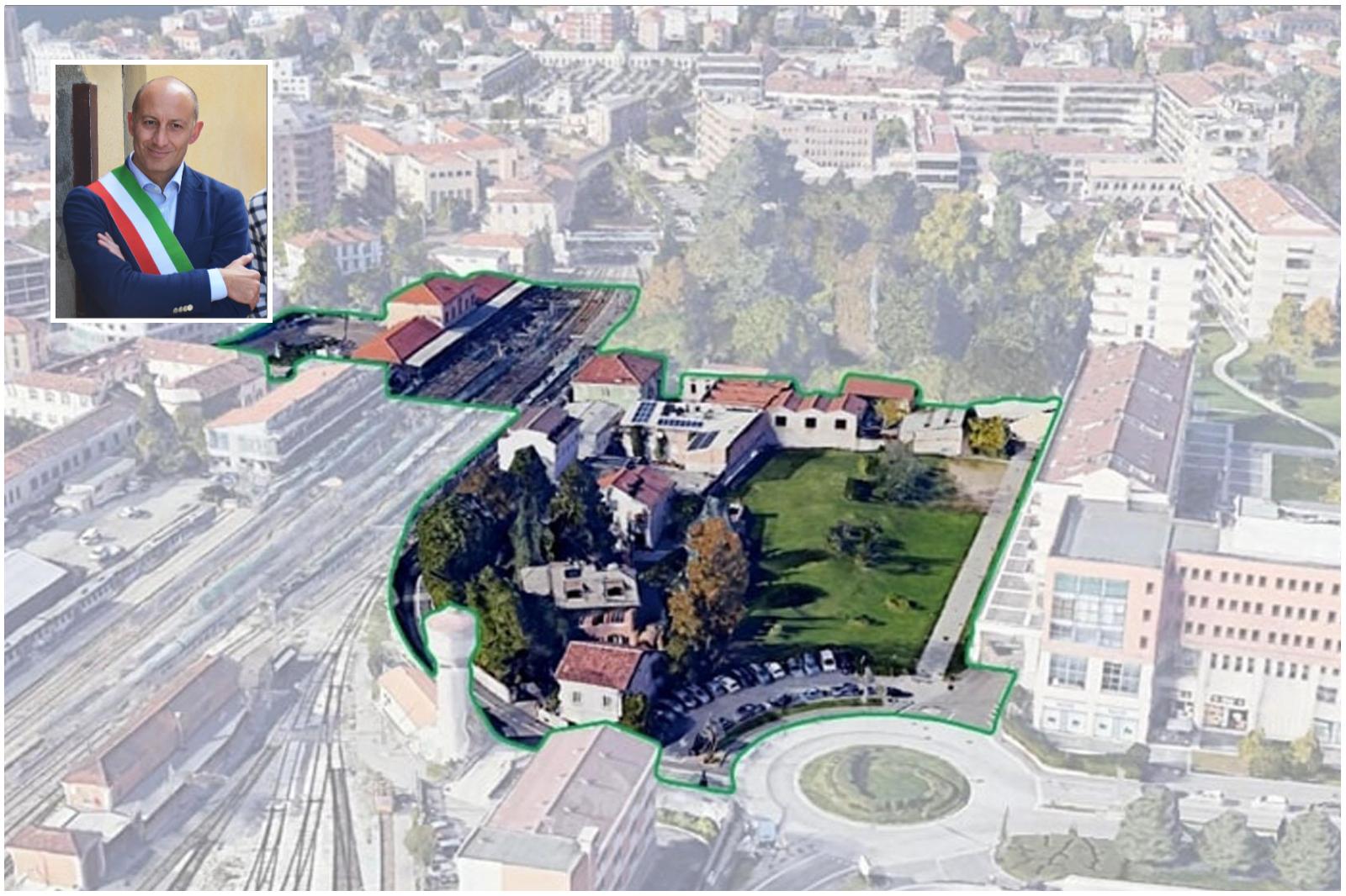 Lecco e l’hub del trasporto pubblico: area verde sopra la stazione, nuovo sottopasso e parcheggio coperto per 50 bici Lecco e l’hub del trasporto pubblico: area verde sopra la stazione, nuovo sottopasso e parcheggio coperto per 50 bici
