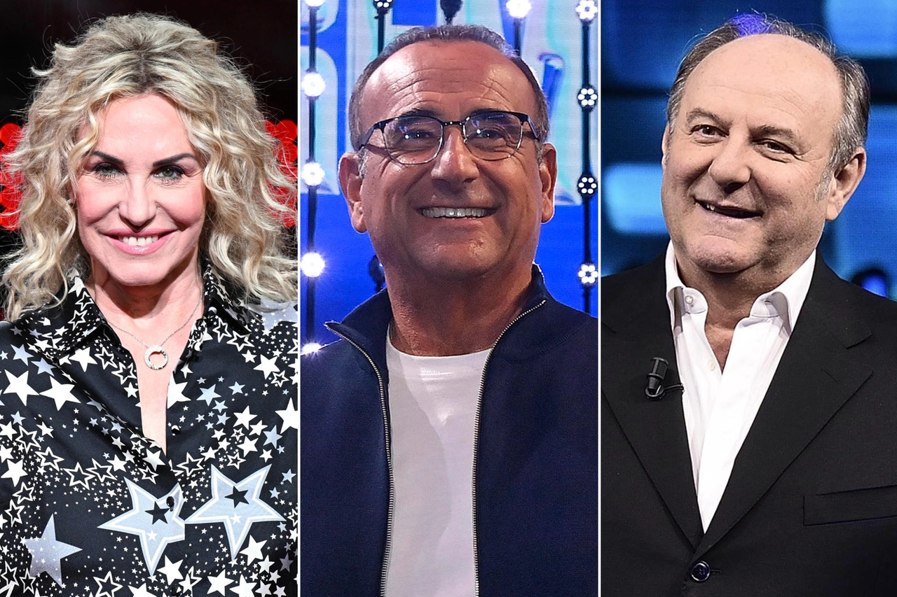 I co-conduttori della prima puntata del Festival di Sanremo Antonella Clerici e Gerry Scotti. Lo ha annunciato Carlo Conti nel corso di 'E' sempre mezzogiorno' su Rai1, 22 Gennaio 2025
