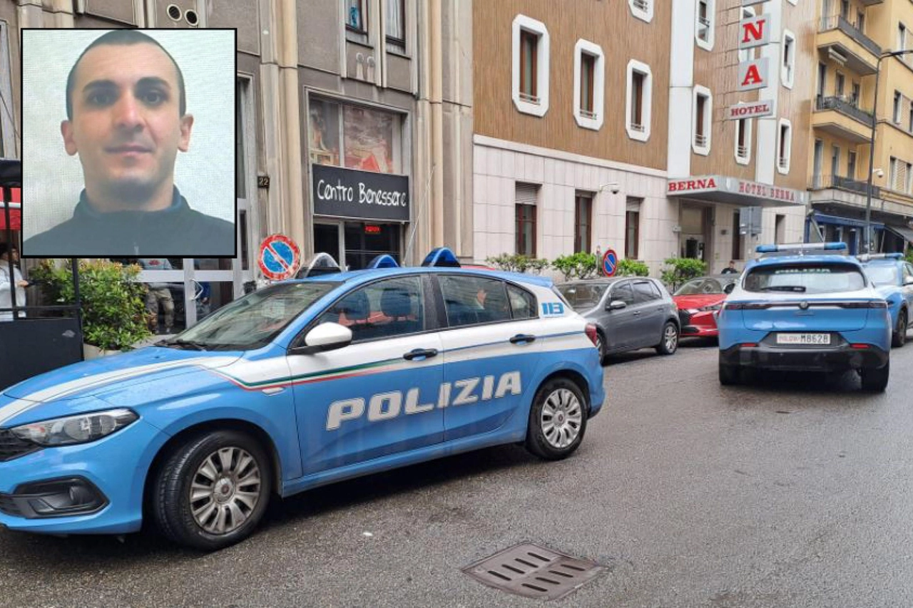 L'hotel Berna di via Napo Torriani, nella zona della Stazione Centrale